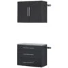 Prepac HangUps 30" Storage Cabinet Set A - 2 Piece