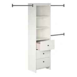 Systembuild Beckett Closet Storage Organizer In White -Cymax Sales 2434377 5 L