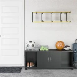 SystemBuild Lory Shoe Storage Bench In White -Cymax Sales 2458234 3 L