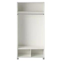 SystemBuild Lory 36" Wide Mudroom Cabinet In Dove Gray -Cymax Sales 2458243 7 L