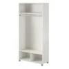 Systembuild Lory 36" Wide Mudroom Cabinet In White