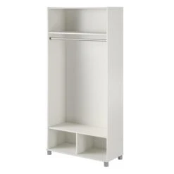 SystemBuild Lory 36" Wide Mudroom Cabinet In Dove Gray