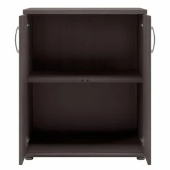 Universal Garage Storage Cabinet With Doors In White - Engineered Wood -Cymax Sales 2459407 7 L