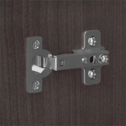 Universal Garage Storage Cabinet With Doors In Storm Gray - Engineered Wood -Cymax Sales 2459407 8 L 1