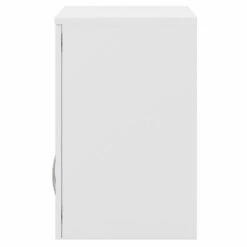 Universal Garage Wall Cabinet With Doors In White - Engineered Wood -Cymax Sales 2459420 4 L 1