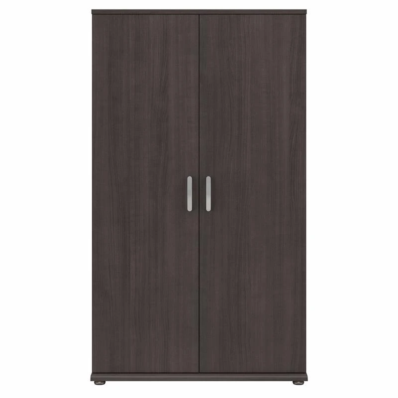 Universal Tall Linen Cabinet With Doors In White - Engineered Wood 15 Universal Tall Linen Cabinet With Doors In White - Engineered Wood - Image 15