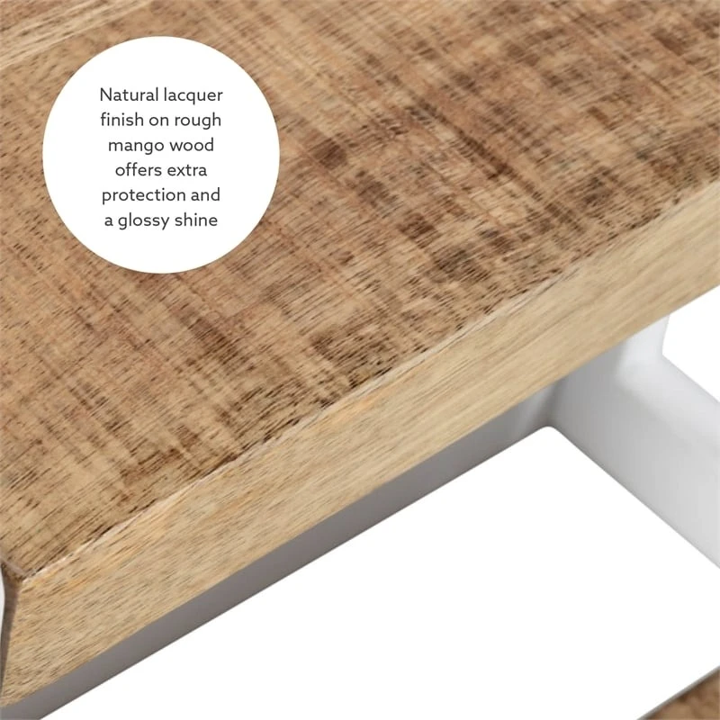 Pemberly Row Modern Metal Bed Steps With Iron Frame In White 16 Pemberly Row Modern Metal Bed Steps With Iron Frame In White - Image 16