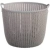 HANAMYA Storage Laundry Basket 20 Liter In Beige (Set Of 4)