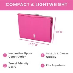 Delta Children Minnie Mouse Fabric Sit & Play Portable Activity Seat In Pink -Cymax Sales 2468109 4 L