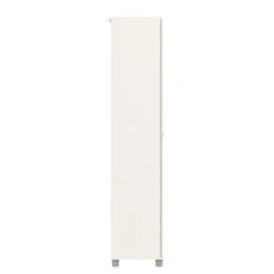 Pemberly Row Transitional 16" Utility Storage Cabinet In White -Cymax Sales 2468821 8 L