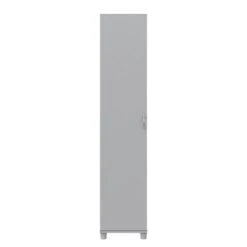 Pemberly Row Transitional 16" Utility Storage Cabinet In White -Cymax Sales 2468829 8 L