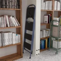 COSCO 3-Step BIG Step Step Stool 225 Lb. Weight Capacity ANSI Type II In Navy -Cymax Sales 2474474 14 L