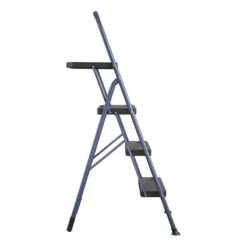 COSCO 3-Step BIG Step Step Stool 225 Lb. Weight Capacity ANSI Type II In Navy -Cymax Sales 2474474 4 L