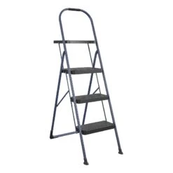 COSCO 3-Step BIG Step Step Stool 225 Lb. Weight Capacity ANSI Type II In Navy -Cymax Sales 2474474 5 L