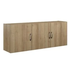 SystemBuild Lonn 54" Wall Cabinet In Black