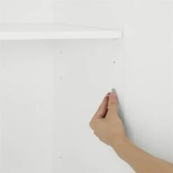 Crosley Furniture Stanton Traditional Wood Storage Cabinet In White -Cymax Sales 2502421 8 L