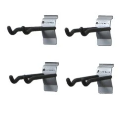 RST Brands Flow Wall 56 PC Plastic & Steel Workstation Storage Set - Silver -Cymax Sales 2510816 7 L