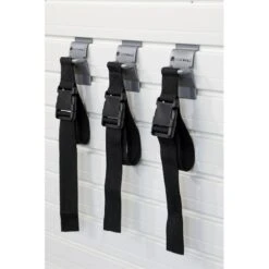 RST Brands Flow Wall 12 PC Plastic Heavy Duty Shelf & Bin Storage Set - Silver -Cymax Sales 2514652 6 L