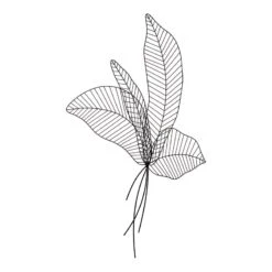 ZUO Riversedge Modern Steel Metal Wall Decor In Matte Black Finish