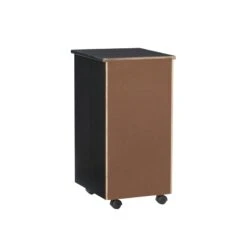 Pemberly Row Mid Century Six Drawer Wood Rolling Storage Cart In Black 34 Pemberly Row Mid Century Six Drawer Wood Rolling Storage Cart In Black -Cymax Sales 2518227 26 L