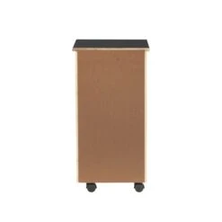 Pemberly Row Mid Century Six Drawer Wood Rolling Storage Cart In Black 35 Pemberly Row Mid Century Six Drawer Wood Rolling Storage Cart In Black -Cymax Sales 2518227 27 L