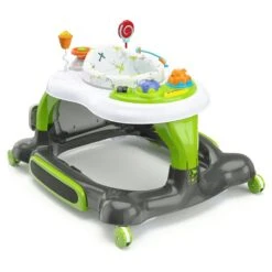 Stork Craft USA 3-in-1 Plastic Activity Walker With Jump Board In Pink