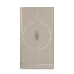 Michael Amini Eclipse Poplar Wood Footwear Cabinet In Moonlight Beige 22 Michael Amini Eclipse Poplar Wood Footwear Cabinet In Moonlight Beige -Cymax Sales 2542467 17 L