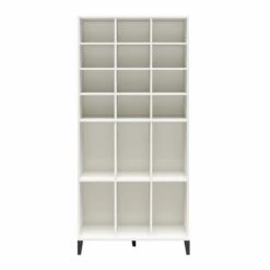 Systembuild Evolution Flex Athletic Shoe Storage Cabinet In Graphite -Cymax Sales 2557491 5 L