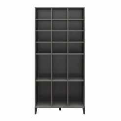 Systembuild Evolution Flex Athletic Shoe Storage Cabinet In Graphite -Cymax Sales 2557492 5 L