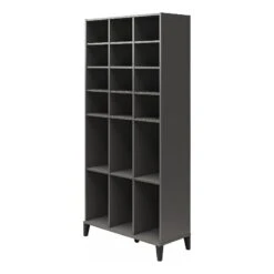 Systembuild Evolution Flex Athletic Shoe Storage Cabinet In Graphite