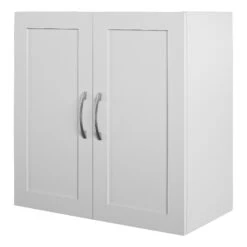 Systembuild Evolution Lory Framed 24" Wall Cabinet In Dove Gray