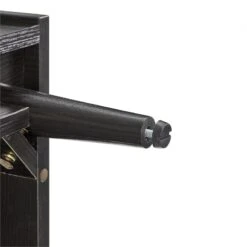 Crosley Furniture Liam 2-Shelf Mid-Century Wood Storage Stand In Black -Cymax Sales 2567915 6 L