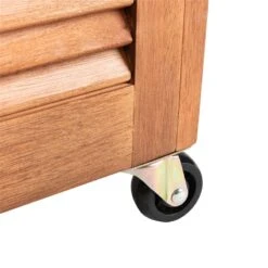 Safavieh Elina Storage Eucalyptus Wood Outdoor Cushion Box In Teak Natural -Cymax Sales 2574117 10 L