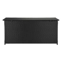 Safavieh Cosima Contemporary Wood Outdoor Cushion Box In Black -Cymax Sales 2574252 6 L