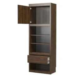 Signature Sleep Paramount Single Side Cabinet For Murphy Wall Beds In Gray Oak -Cymax Sales 2576968 7 L