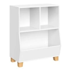 RiverRidge Catch-All 24" Wood Kids Multi-Cubby Toy Organizer In White