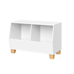 RiverRidge Catch-All 27" Transitional Wood Kids Toy Organizer In White 12 RiverRidge Catch-All 27" Transitional Wood Kids Toy Organizer In White -Cymax Sales 2597660 2 L