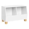 RiverRidge Catch-All 27" Transitional Wood Kids Toy Organizer In White