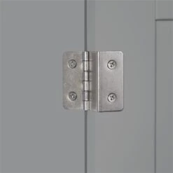 RiverRidge Ashland Single Door Transitional Wood Wall Cabinet In Gray -Cymax Sales 2597664 4 L