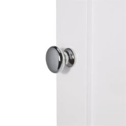 RiverRidge Ashland Single Door Transitional Wood Wall Cabinet In White 15 RiverRidge Ashland Single Door Transitional Wood Wall Cabinet In White -Cymax Sales 2597665 3 L