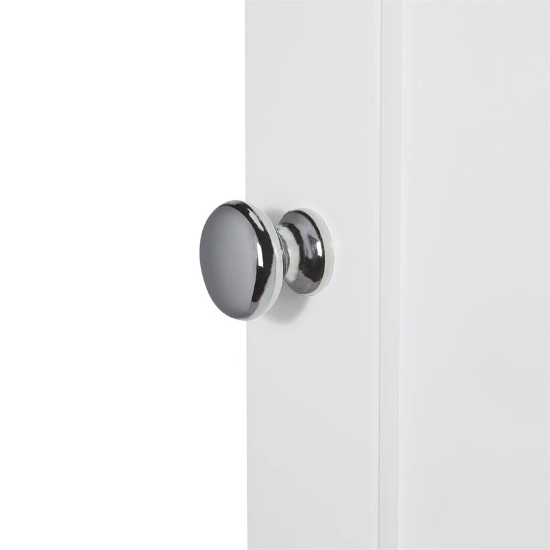 RiverRidge Ashland Single Door Transitional Wood Wall Cabinet In White 5 RiverRidge Ashland Single Door Transitional Wood Wall Cabinet In White - Image 5