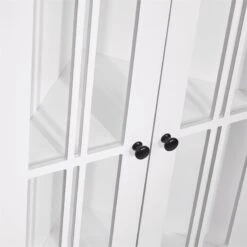 RiverRidge Danbury Two-Door Transitional Wood Corner Cabinet In White -Cymax Sales 2597683 8 L