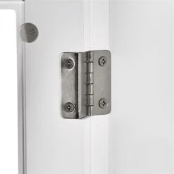 RiverRidge Danbury Two-Door Transitional Wood Corner Cabinet In White -Cymax Sales 2597683 9 L