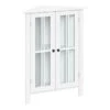RiverRidge Danbury Two-Door Transitional Wood Corner Cabinet In White