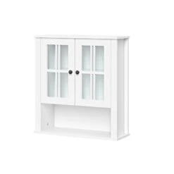 RiverRidge Danbury Two-Door Transitional Wood Wall Cabinet In White -Cymax Sales 2597684 3 L