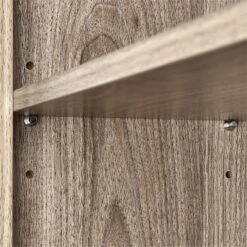 RiverRidge Hayward Two-Door Transitional Wood Wall Cabinet In Light Veneer Brown -Cymax Sales 2597701 5 L