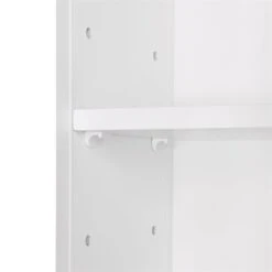 RiverRidge Prescott Single Door Transitional Wood Wall Cabinet In White -Cymax Sales 2597716 4 L