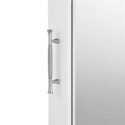 RiverRidge Somerset Transitional Wood Wall Cabinet With Mirror In White -Cymax Sales 2597720 4 L