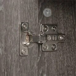 RiverRidge Woodbury Transitional Wood Shoe Cabinet With Metal Legs In Gray -Cymax Sales 2597739 5 L