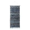 Surya Cassidy CSS-5000 60"Hx30"W Rectangle Cotton Wall Hanging In Blue/Charcoal